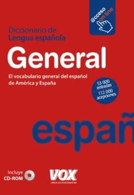 Diccionario general de la lengua espagnola  + cdrom