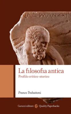 Filosofia antica profilo critico - storico