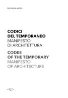 Codici del temporaneo. manifesto di architettura - codes of temporary. manifesto of architecture