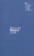 Biennale musica 2018. crossing the atlantic. ediz. italiana e inglese