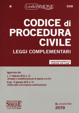 Codice di procedura civile e leggi complementari con aggiornamento online