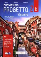 Nuovissimo progetto italiano libro e quaderno  + 2 cd audio + dvd 2b