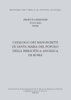 Catalogo dei manoscritti di santa maria del popolo della biblioteca angelica di roma