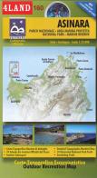 Asinara. parco nazionale. area marina protetta. carta topografica escursionistica. scala 1:25.000