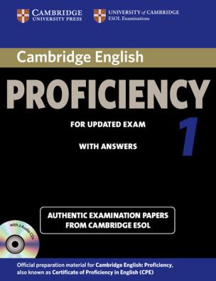 Cambridge english proficiency 1 for updated exam self - study pack student's book with answers and audio cds (2)