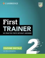 First trainer edizione digitale sb without answers  +  ebook 2